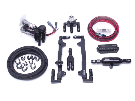 FORE INNOVATIONS 07-12 GT500 L4 Fuel System (triple pump)
